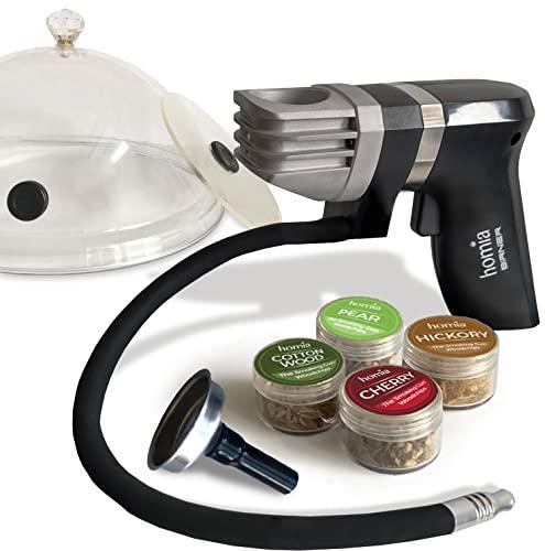 Smoking Gun Wood Smoke Infuser Birner PRO Extended Kit 12 PCS Flavor Blaster Smoker Machine with Accessories and Wood — product image