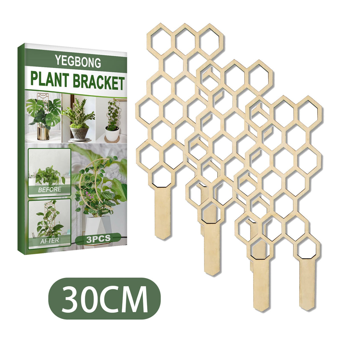 Garden Plant Trellis Home Wooden Pot Climbing Pergola Balcony Decoration Support Flower Arrangement Supports
