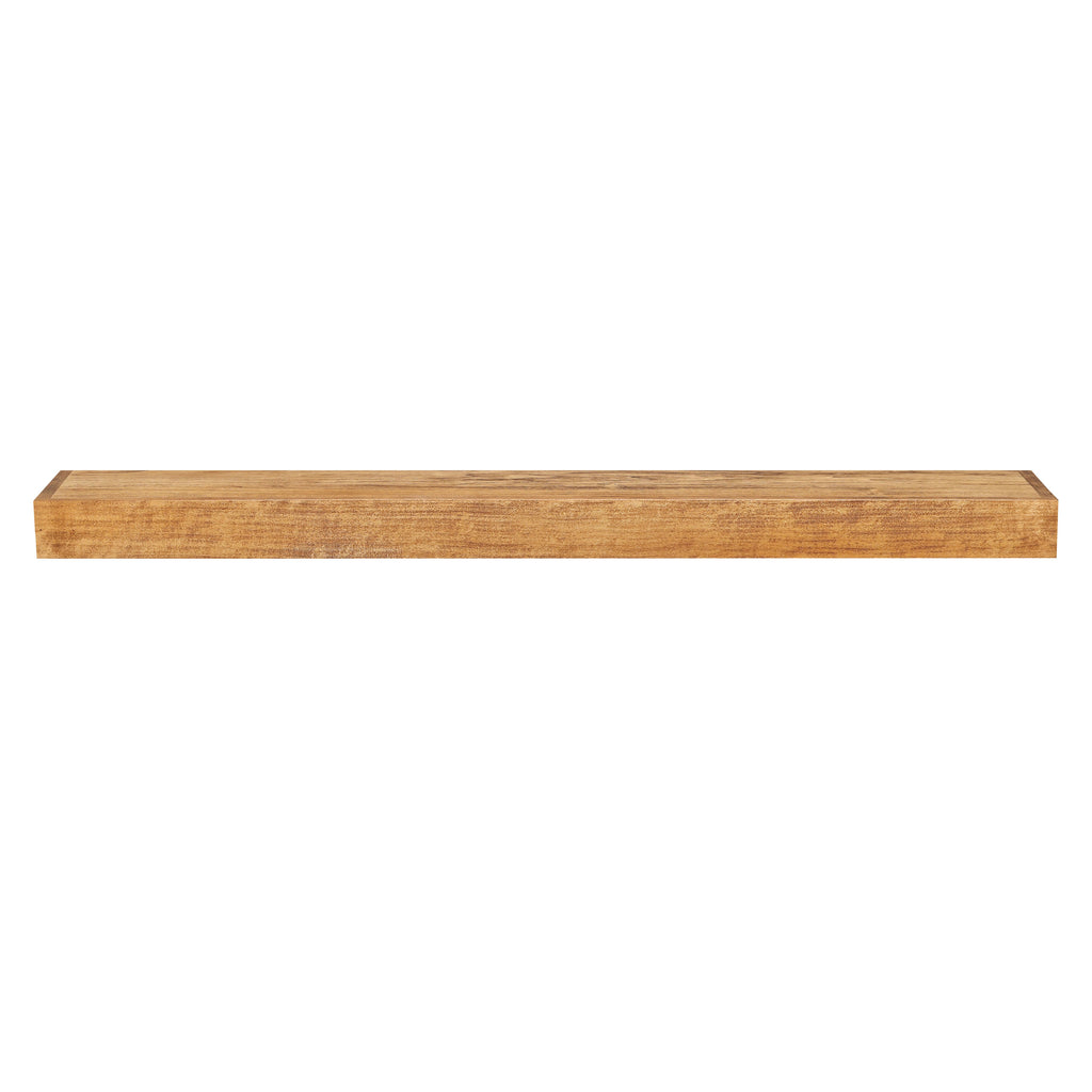 Farmhouse Floating Kitchen Shelf – Real Wood — product image