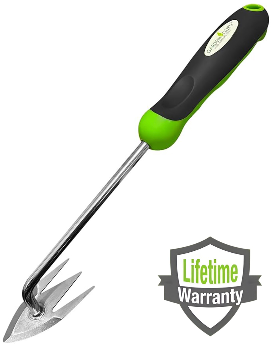 Garden Root Weeder – Stainless Steel Tines & Ergonomic Handle