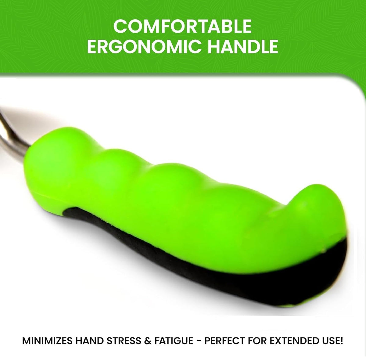 Garden Root Weeder – Stainless Steel Tines & Ergonomic Handle