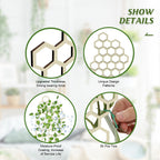 Garden Plant Trellis, Home Wooden Geometric Molding Decorative Support Flower Arrangements Climbing Pergola