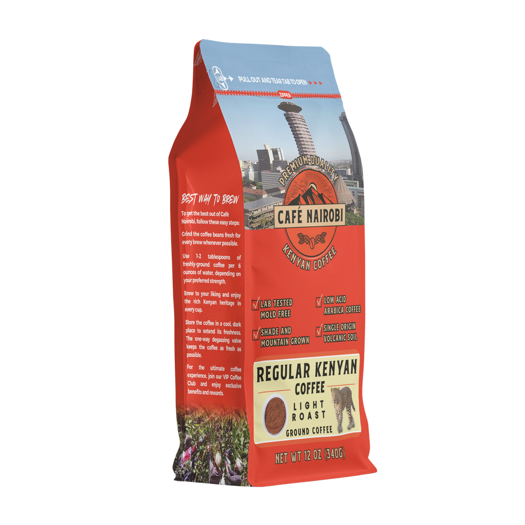 Café Nairobi Light Roast Kenyan Coffee