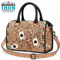 The Maverick Speedy | Tooled Western Leather Handbag