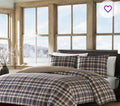 Eddie Bauer Port Gamble Indigo Cotton Duvet Cover Set