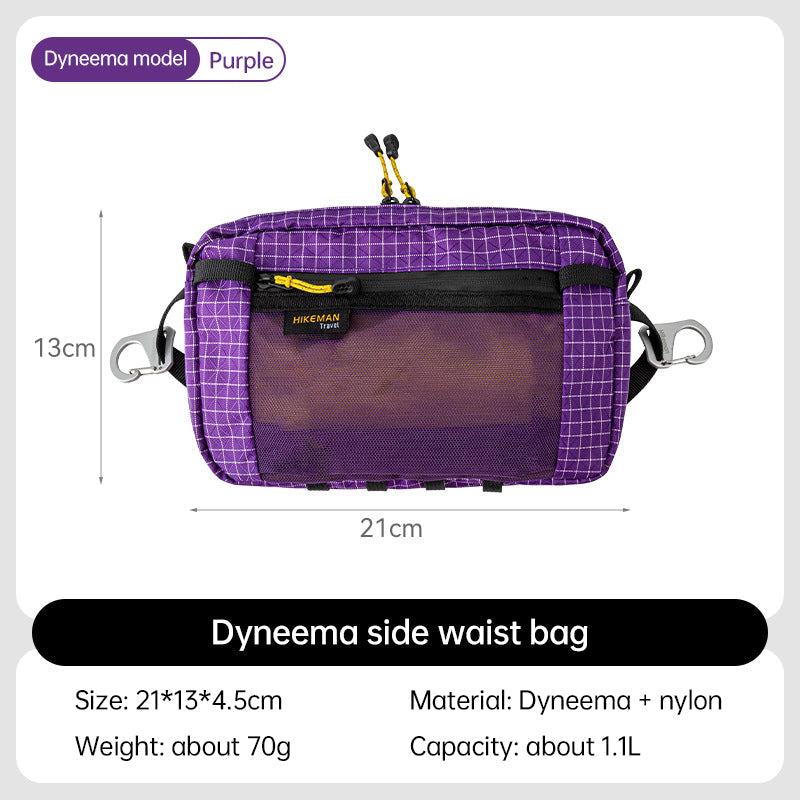 Hikeman - UHMWPE Outdoor Waist Pack for Hiking/Camping/Cycling, Phone & Gear Storage