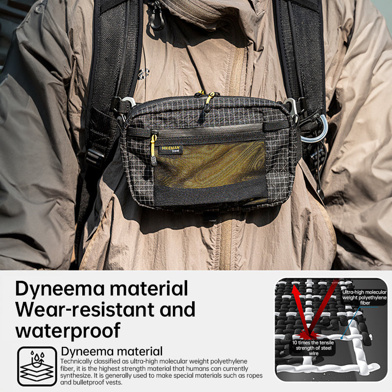 Hikeman - UHMWPE Outdoor Waist Pack for Hiking/Camping/Cycling, Phone & Gear Storage