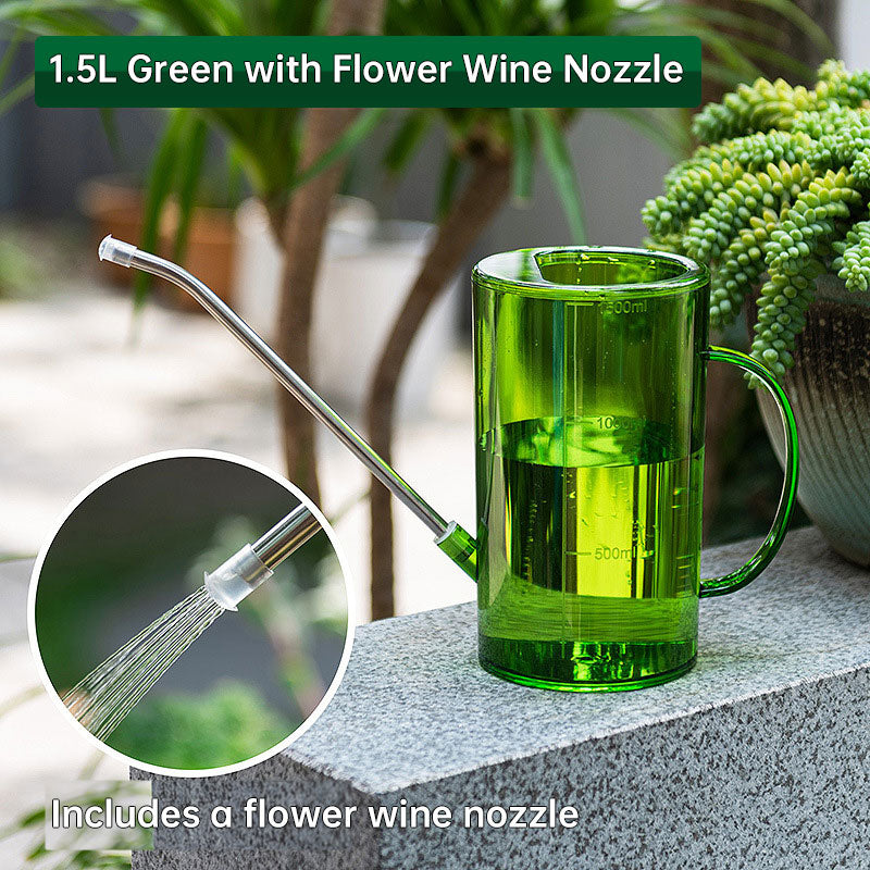 Long-Spout Plastic Garden Watering Can – 1.5L or 2L