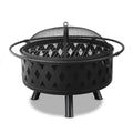Fire Pit BBQ Charcoal Grill Ring Portable Outdoor Kitchen Fireplace — product image