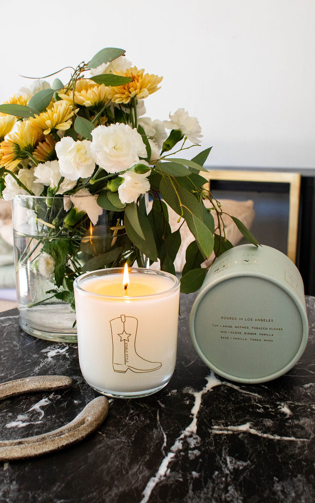 Cowboy Boot Candle - Shine