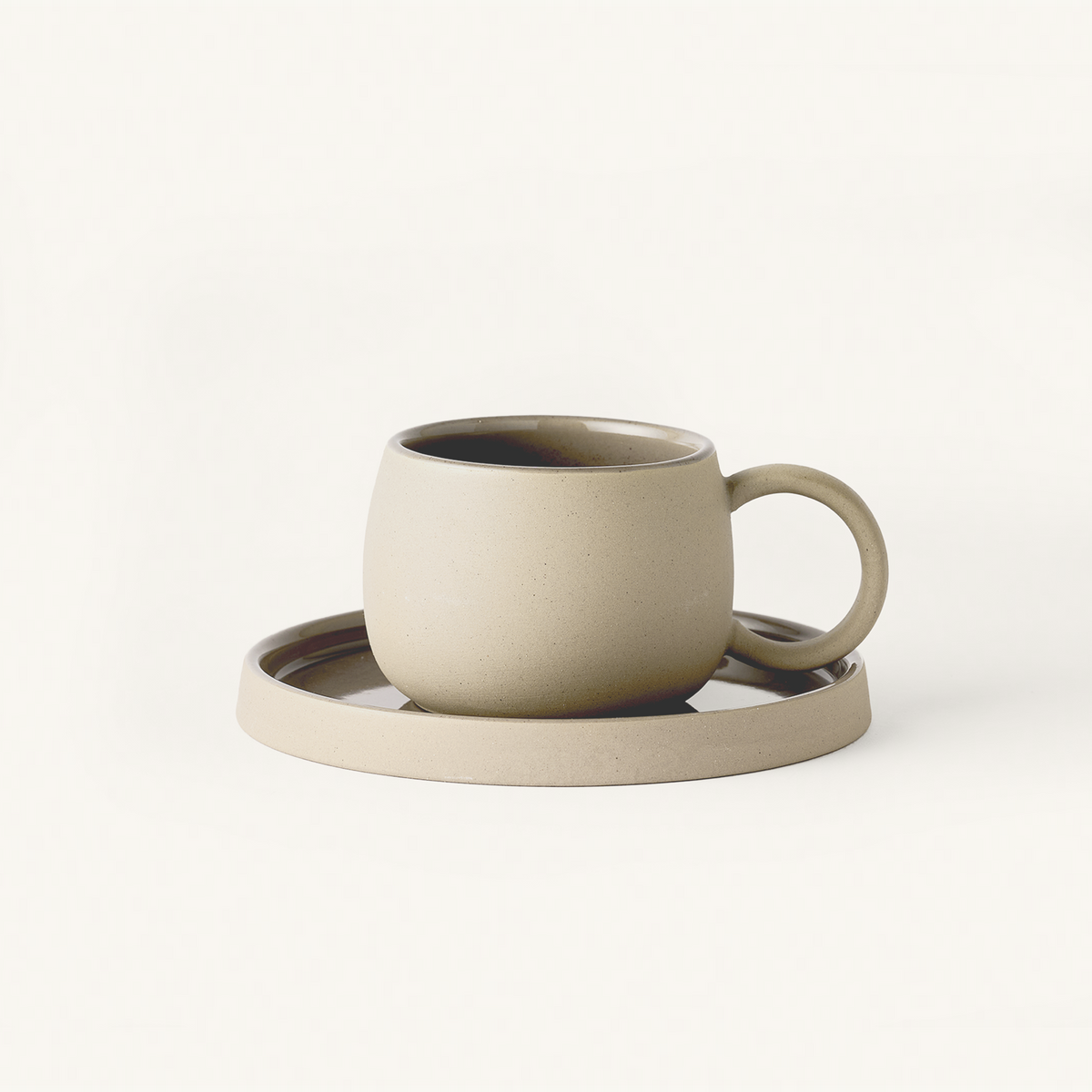 Dusk Ceramic Stone & Glaze Cafe Set