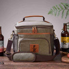 Groomsman Cooler Bag Personalized Beer Cooler Bag Insulated Lunch Cooler Bag Monogrammed Groomsmen Gift Christmas Gifts