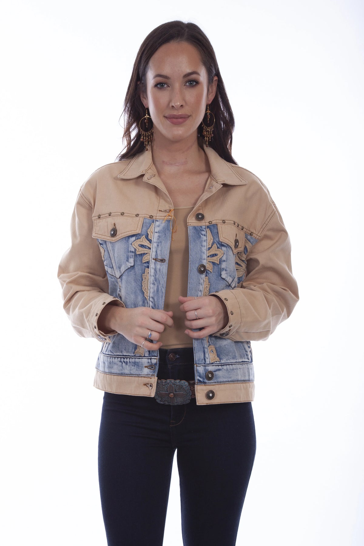 Honey Creek Two Tone - Women's Jean Jacket — product image