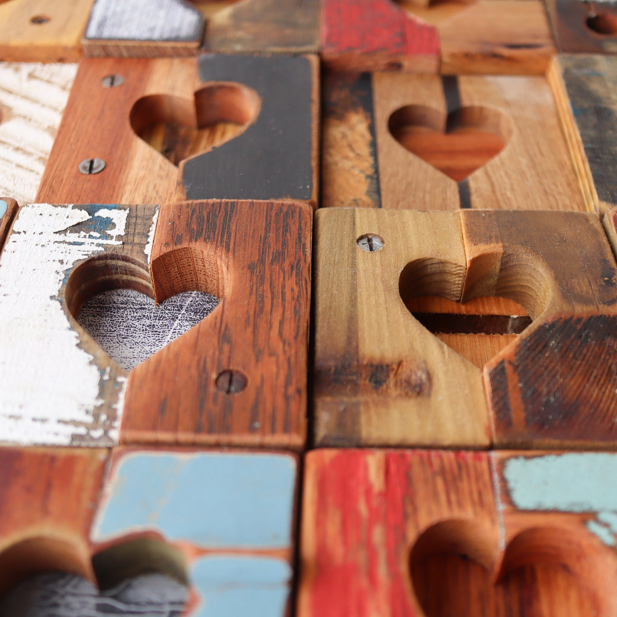 Rustic Heart Tiles