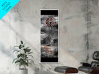 Western Windmill Art, Canvas Print, rustic décor, windmill wall art, farmhouse art, extra wide art, Joshua tree art, southwest wall art