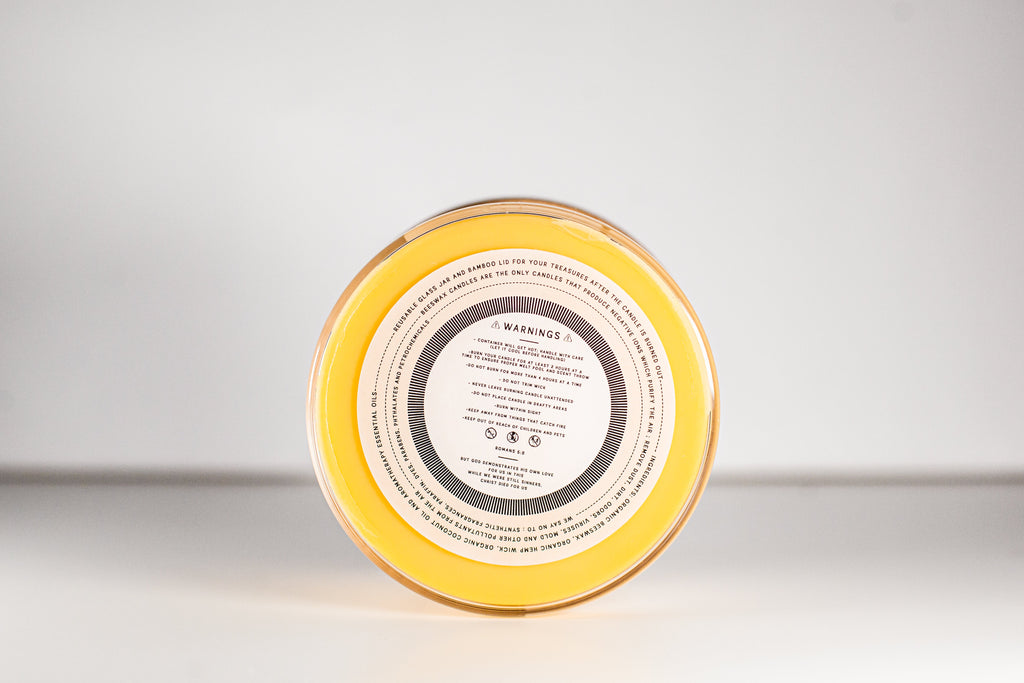 Autumn Spice Beeswax Candle |8 oz — product photo 4