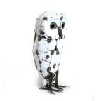 Snowy White Owls - Recycled Metal