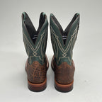 Tony Lama Tapadera Walnut Elephant Print Cowhide Style #TL317 Men's Size 10 EE
