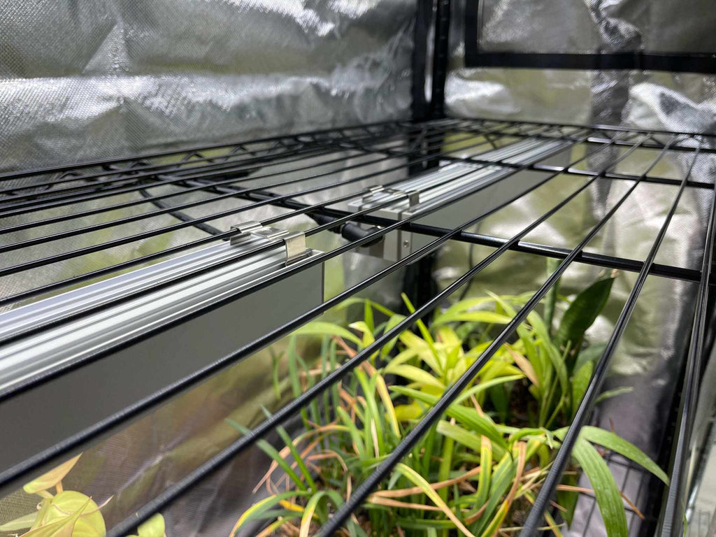 48 × 18 × 72 Baker’s Rack Grow Tent Cover – Clear Door & Ventilation