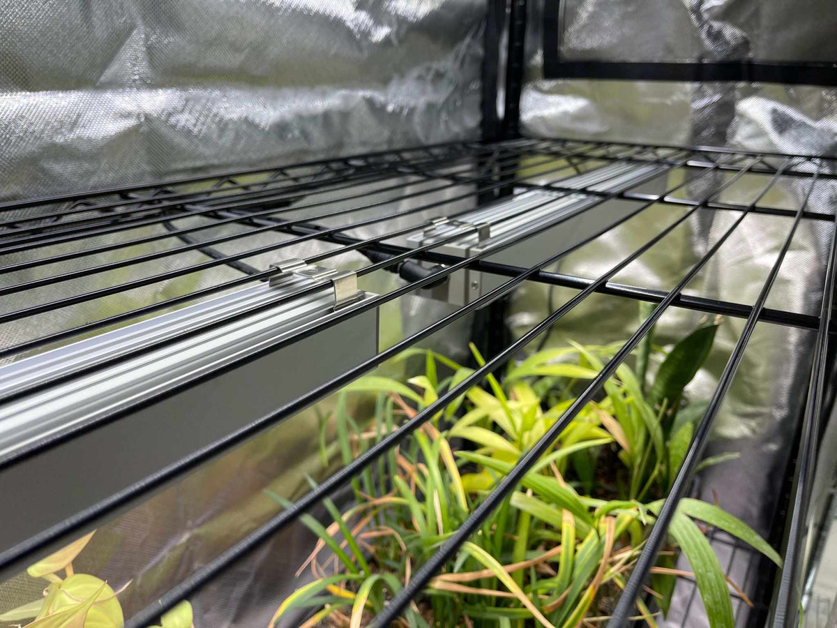 48 × 18 × 72 Baker’s Rack Grow Tent Cover – Clear Door & Ventilation