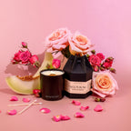 Melon Rose Candle | Honeydew ~ Rose ~ Beechwood | Wood Wick Candle — product photo 4