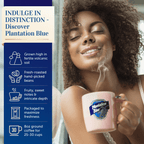 Plantation Blue 100% Jamaica Blue Mountain Coffee - Medium Roast - 8oz Ground
