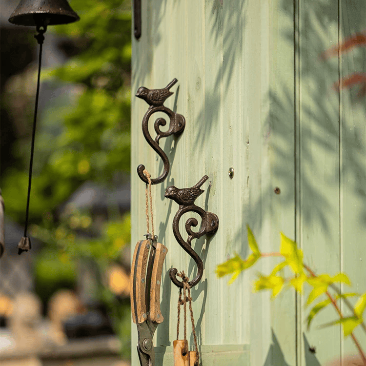 Perched Bird Decorative Hanging Hook