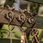 Perched Bird Decorative Hanging Hook