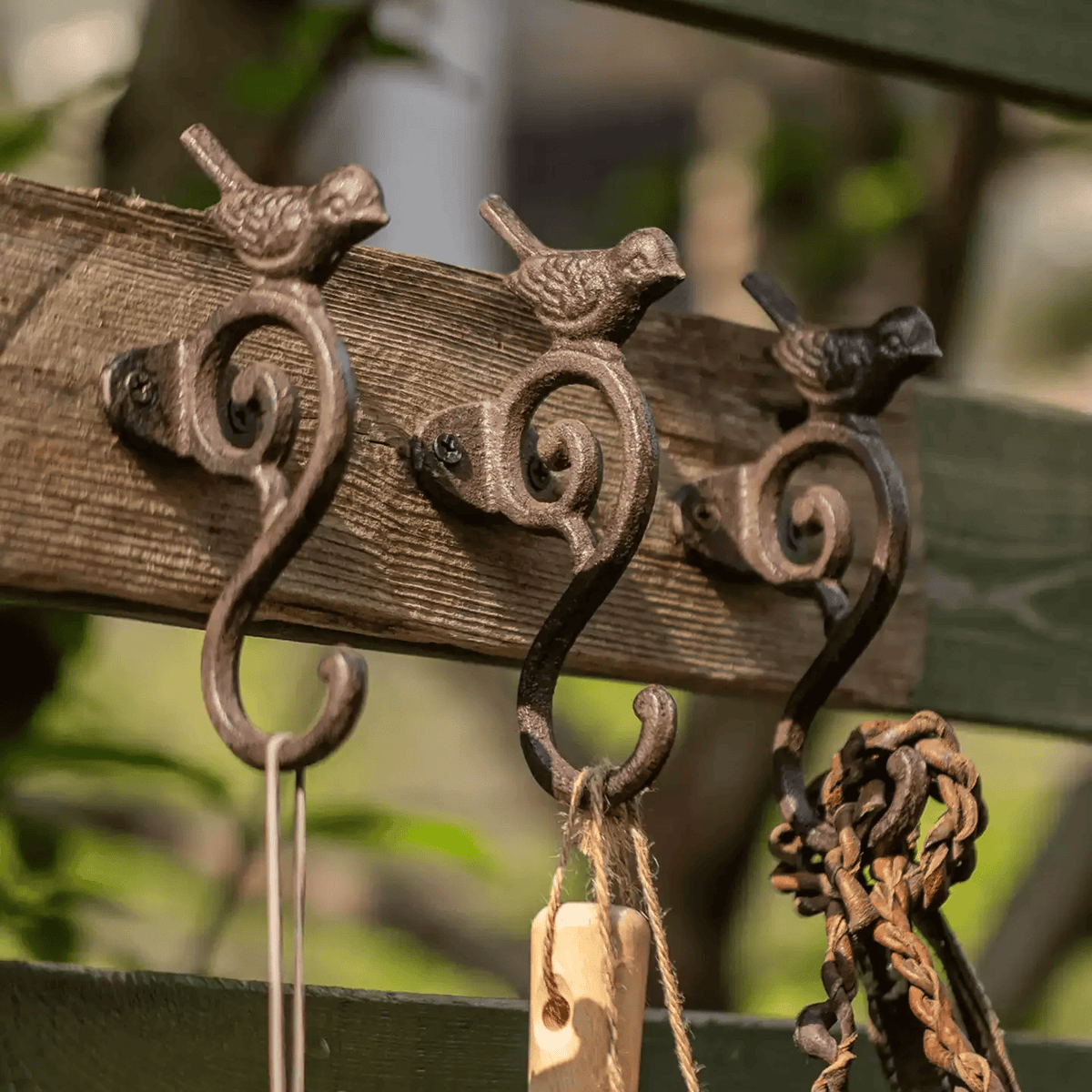 Perched Bird Decorative Hanging Hook