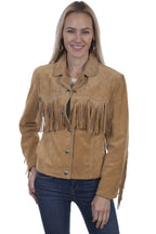 Scully Fringe Suede - Women's Leather Jacket