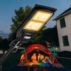 90W 120W Solar street LED lights -warm white/ white — product image