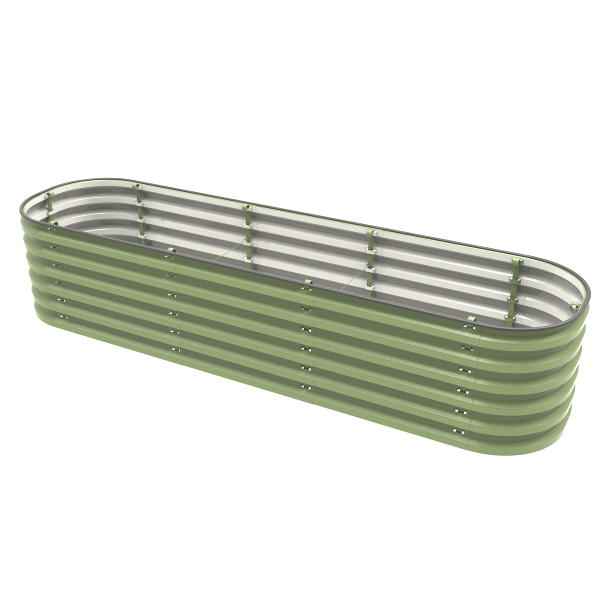 Modular Metal Raised Garden Bed Kit – Tool-Free Assembly, 6-in-1 & 9-in-1 Layouts