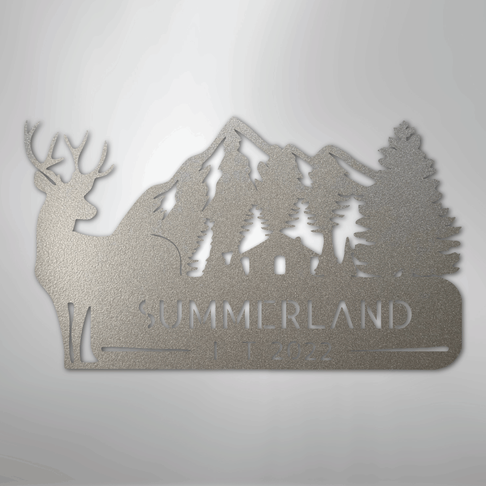 Custom Metal Wall Art - Personalized Farmhouse Sign