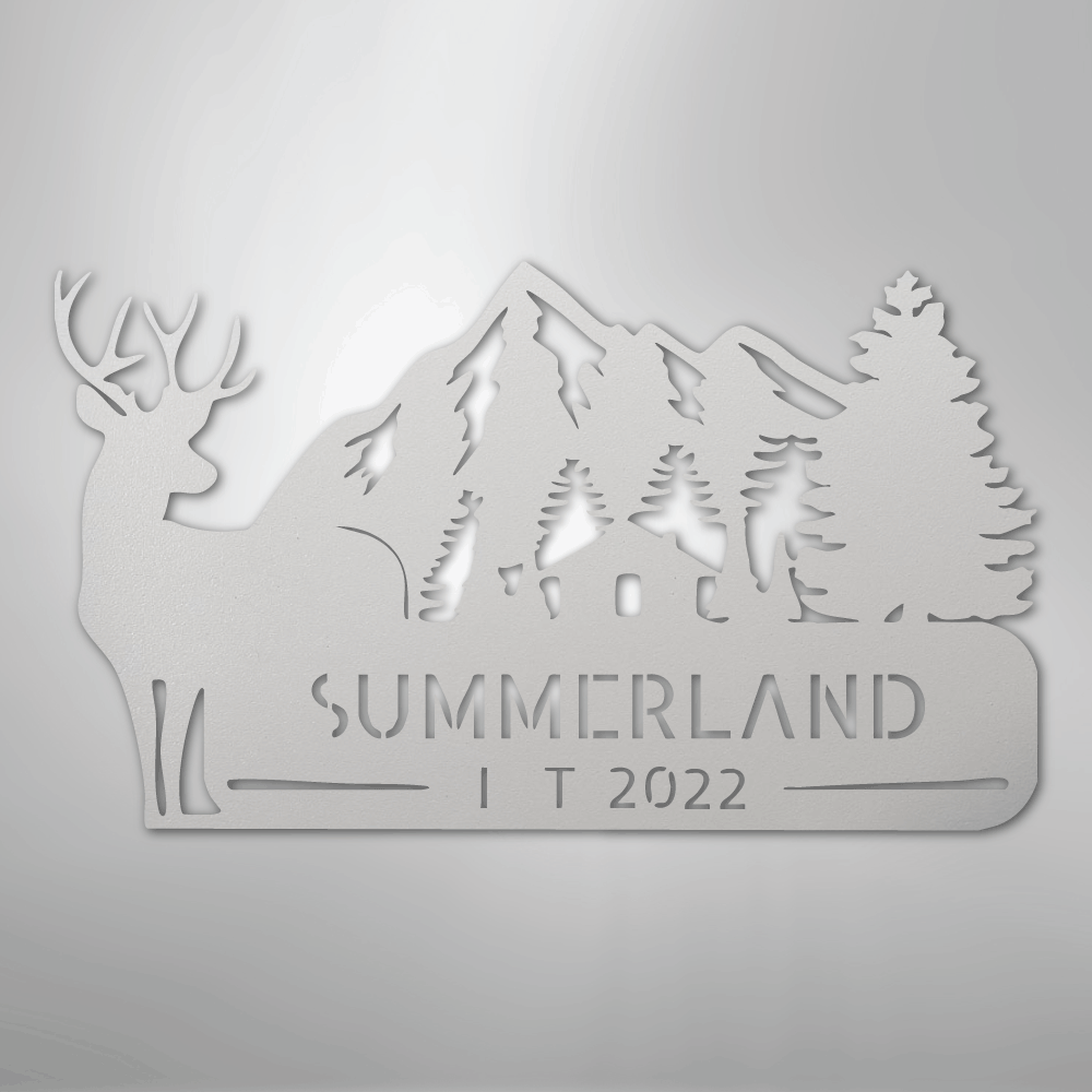 Custom Metal Wall Art - Personalized Farmhouse Sign