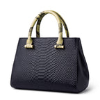 Women's Pattern Genuine Leather Hand High-grade Western Handbags