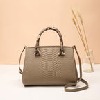 Women's Pattern Genuine Leather Hand High-grade Western Handbags — product image