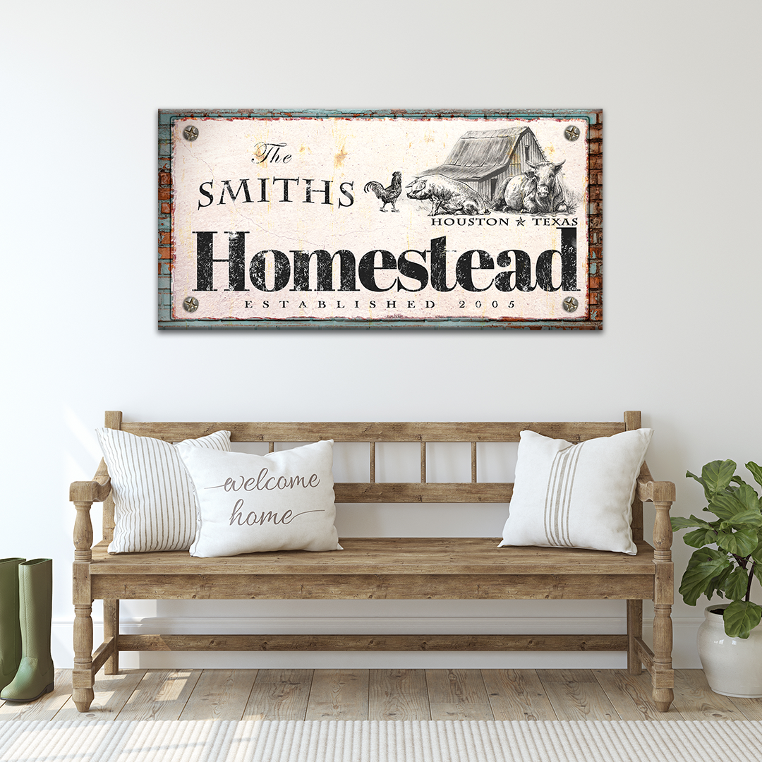 Homestead Sign