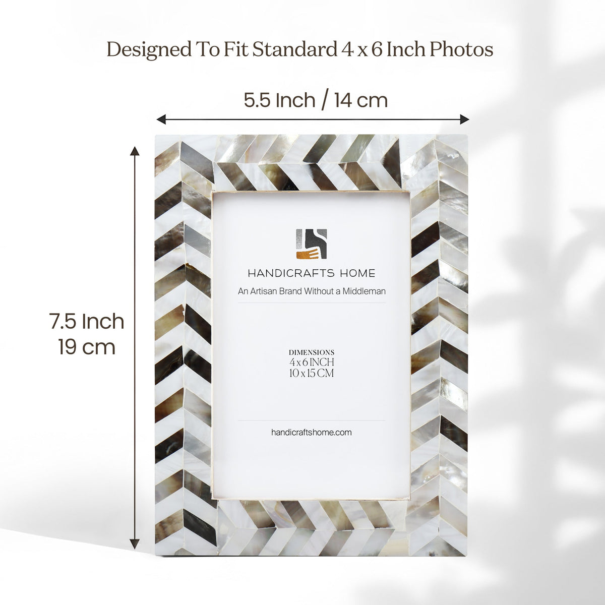 Mother of Pearl Picture Frame | Pearlescent Chase 4x6 5x7 8x10