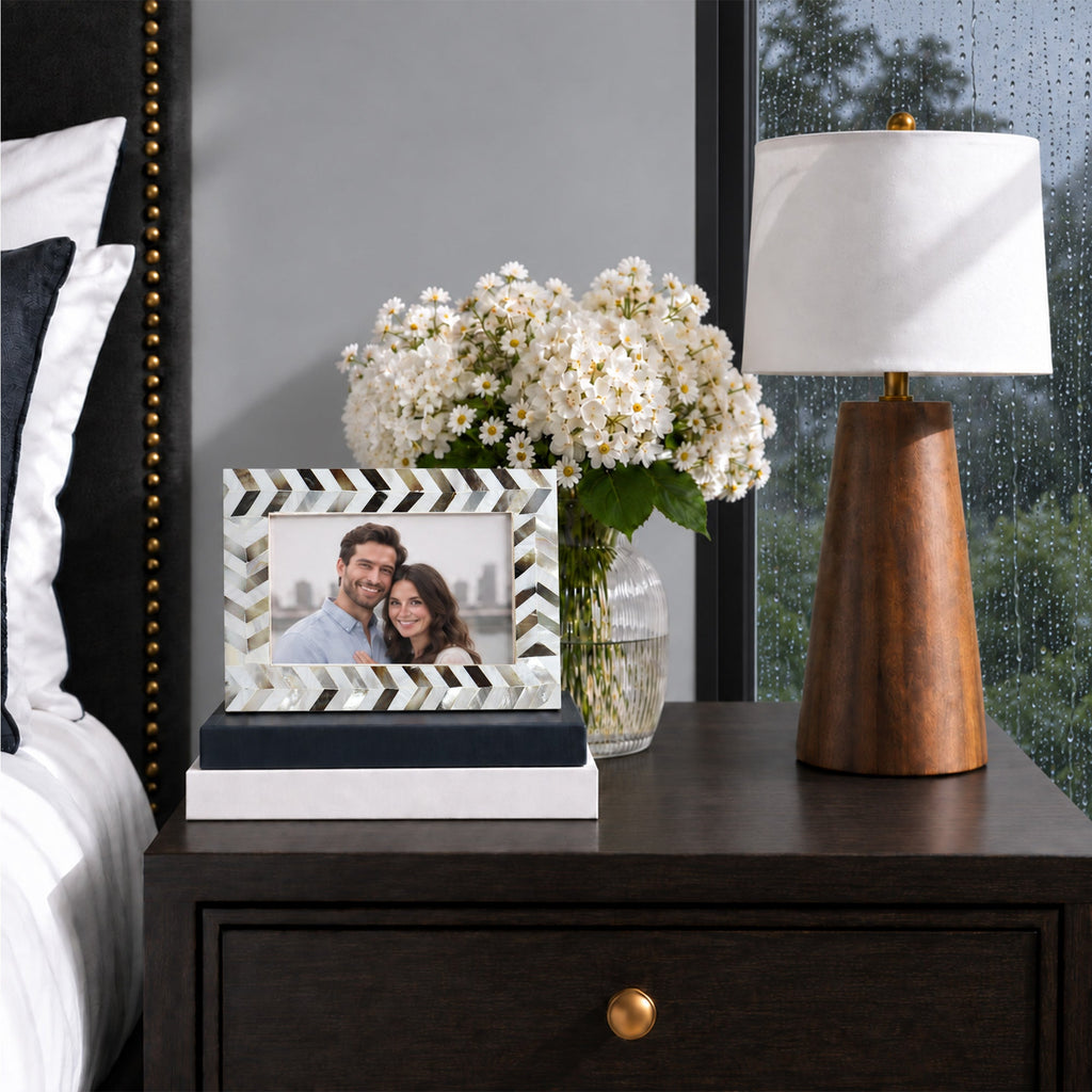 Mother of Pearl Picture Frame | Pearlescent Chase 4x6 5x7 8x10