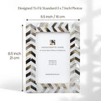 Mother of Pearl Picture Frame | Pearlescent Chase 4x6 5x7 8x10