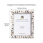 Mother of Pearl Picture Frame | Pearlescent Chase 4x6 5x7 8x10
