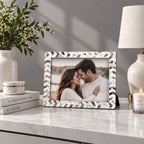 Mother of Pearl Picture Frame | Pearlescent Chase 4x6 5x7 8x10