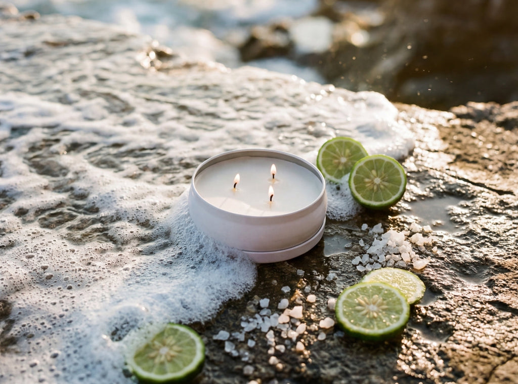 Pacific Driftwood 3-Wick Candle — product photo 2