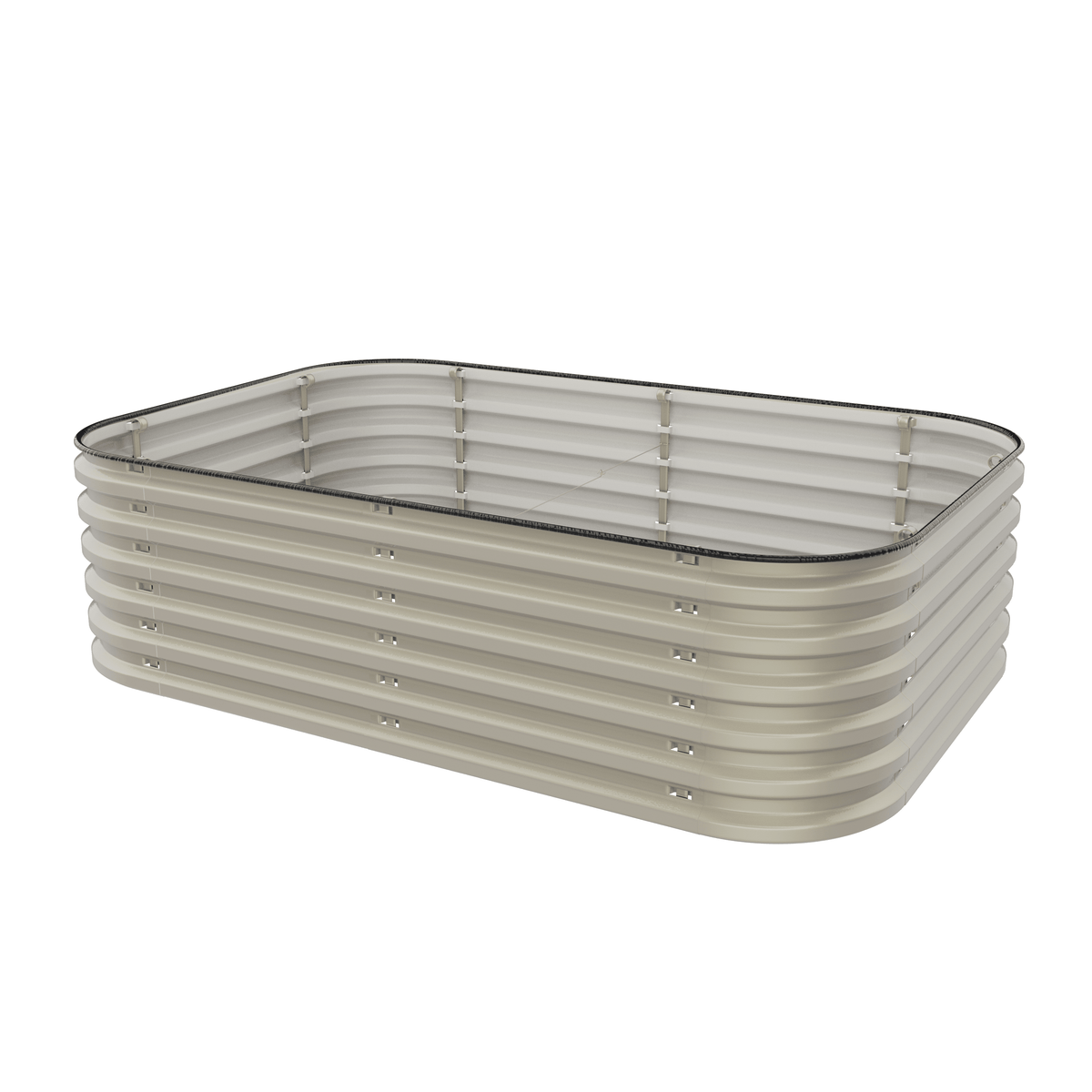 Modular Metal Raised Garden Bed Kit – Tool-Free Assembly, 6-in-1 & 9-in-1 Layouts