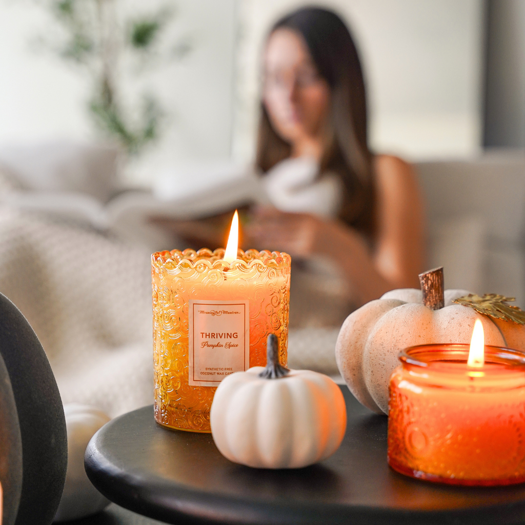 Pumpkin Spice Natural Candle 8oz Kaia Collection — product photo 2