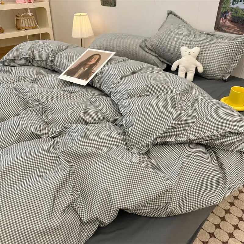 Highland Plaid Duvet Cover Set