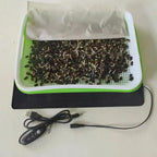 Plant Heat Mat PVC Leather Plant Warming Mat Indoor USB Warm Hydroponics Heating Pad For Indoor Plants Reptiles
