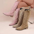 Women's Knee-High Western Cowboy Boots