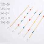 Classic Wooden Pick-Up Sticks Game – 31-Piece Kids Learning Toy & Family Party Game