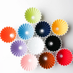 Origami - Pour Over Coffee Dripper - Porcelain - Matte Black